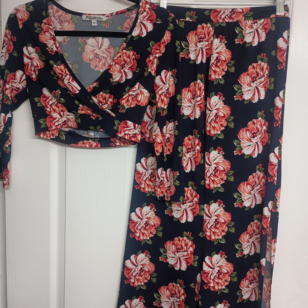 Floral Long Sleeve Dress